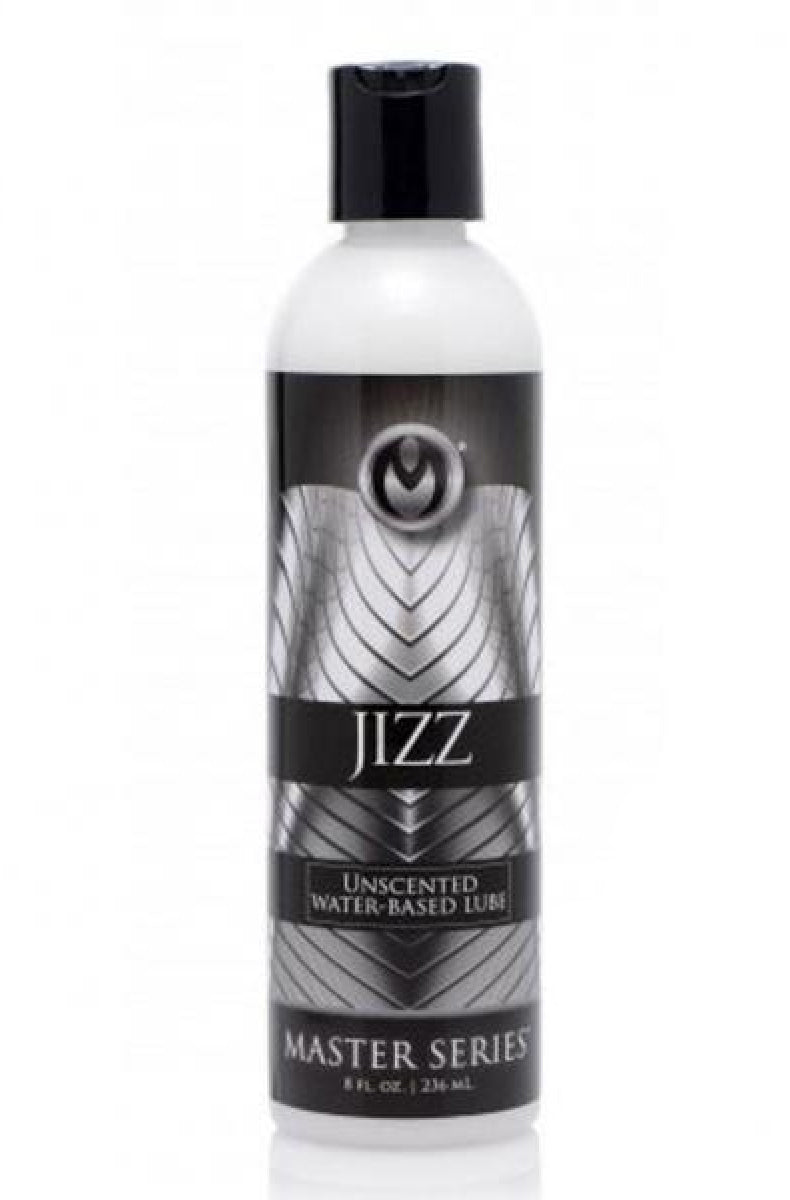 Additional view of jizz water based lube, product photo on white background.