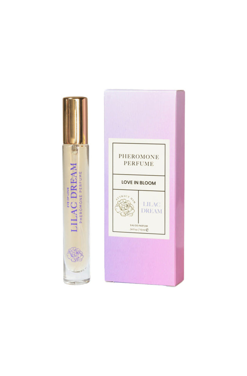 Eye of Love Lilac Dream pheromone perfume bottle and box