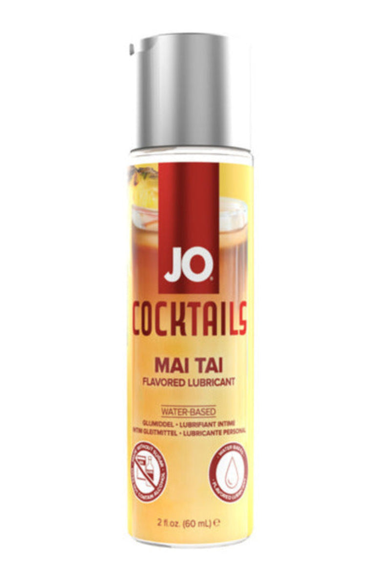 JO Cocktails Mai Tai flavored water-based lubricant 2 oz bottle