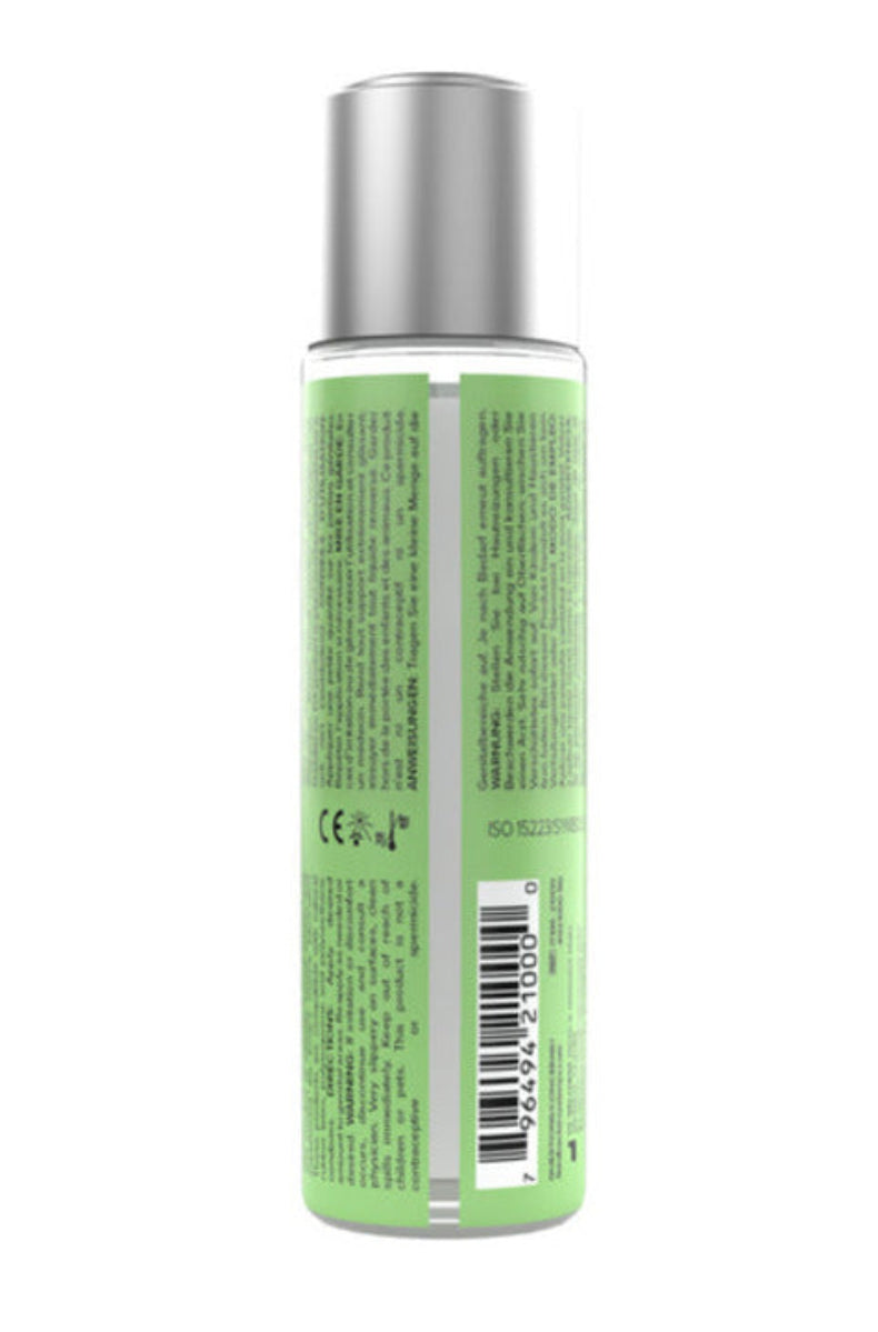 JO Cocktails Mojito lubricant bottle, back view