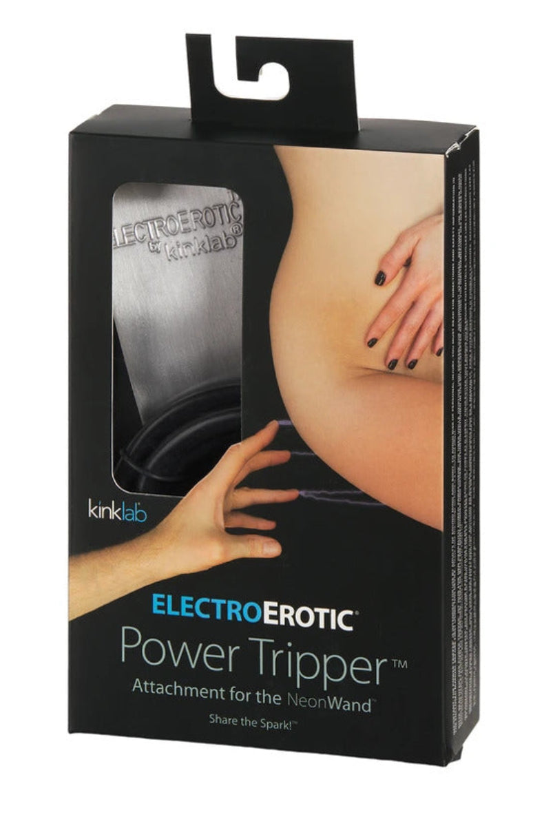 KinkLab ElectroErotic Power Tripper box, an attachment for the Neon Wand.