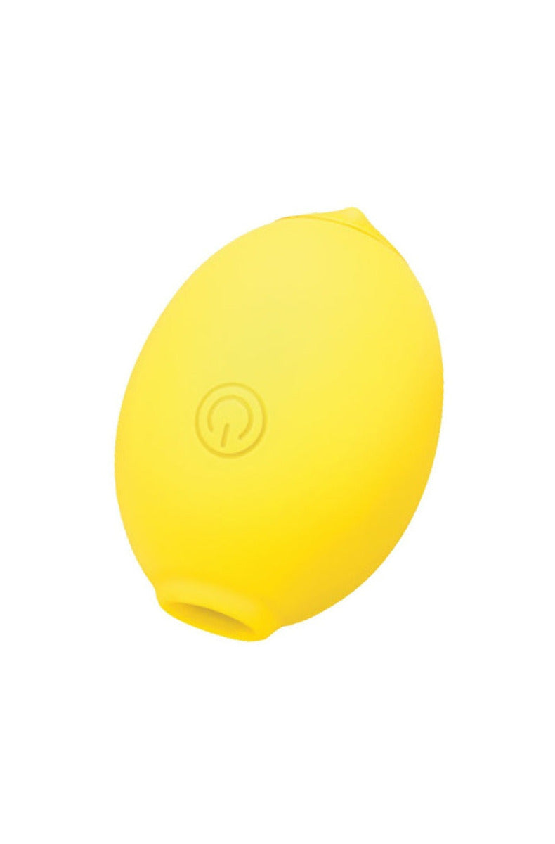 Yellow lemon-shaped Me You Us The Lemon suction clitoral stimulator