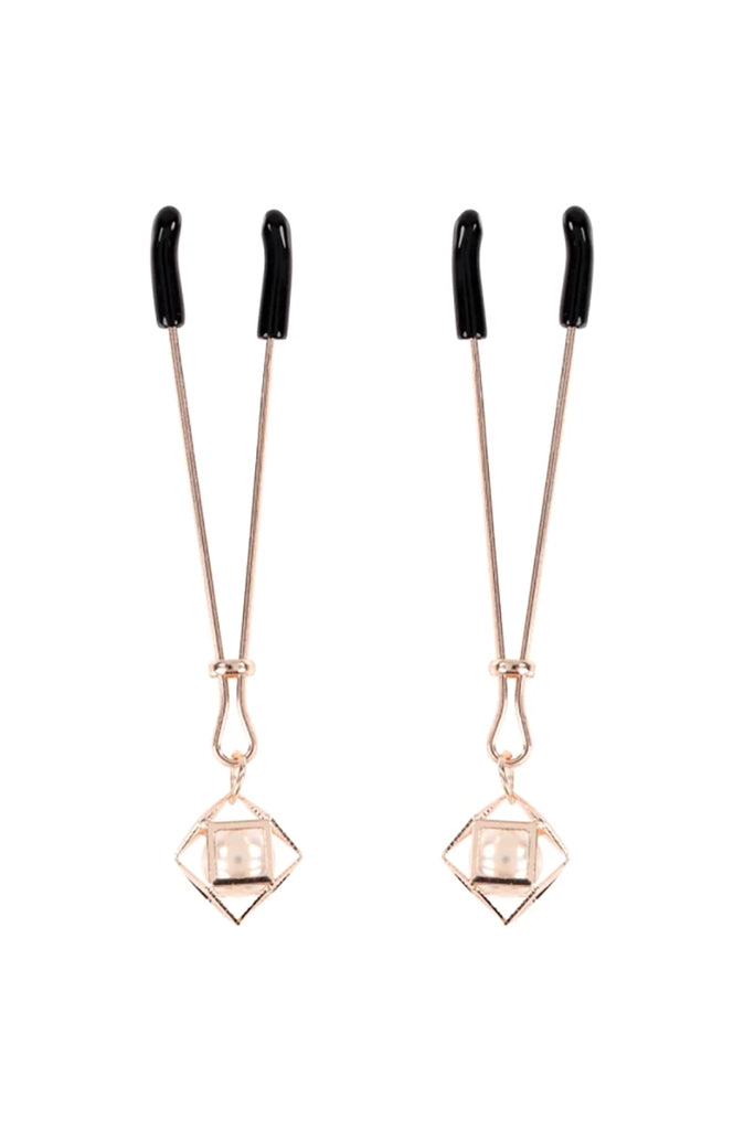 rose gold nipple clamps