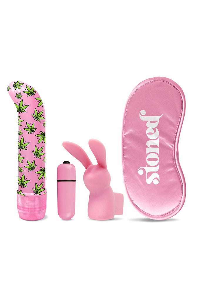 Stoner Vibes Pink Stash Kit | Weed Vibe Bullet Bunny | TWU Stoner Vibes Pink Stash Kit | Weed Vibe Bullet Bunny | TWU