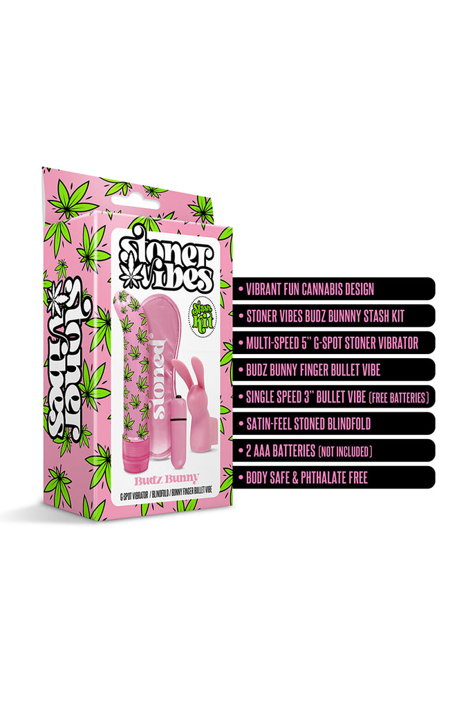 Stoner Vibes Pink Stash Kit | Weed Vibe Bullet Bunny | TWU Stoner Vibes Pink Stash Kit | Weed Vibe Bullet Bunny | TWU