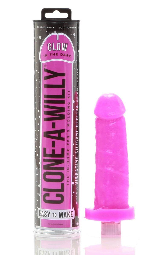 Clone A Willy in Hot Pink Glow In The Dark 