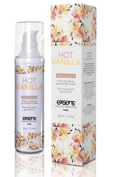 EXSENS of Paris Warming Massage Oil in Hot Vanilla