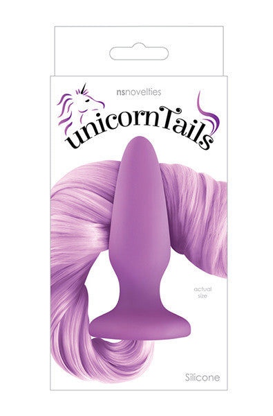 Unicorn Tails Butt Plug in Pastel Purple - thewhiteunicorn