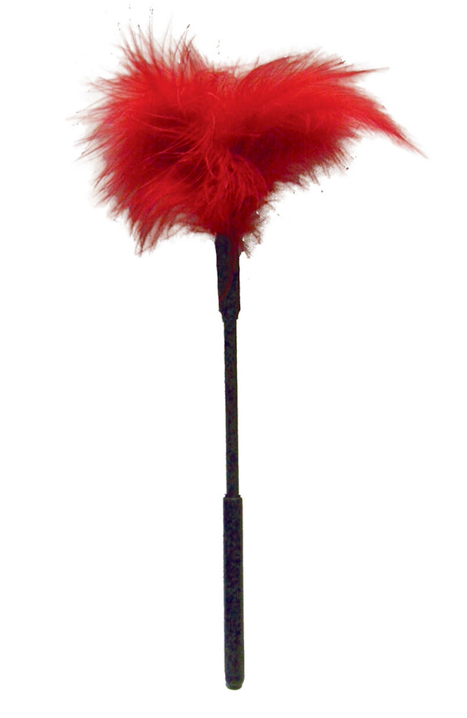 Feather Tickler in Red