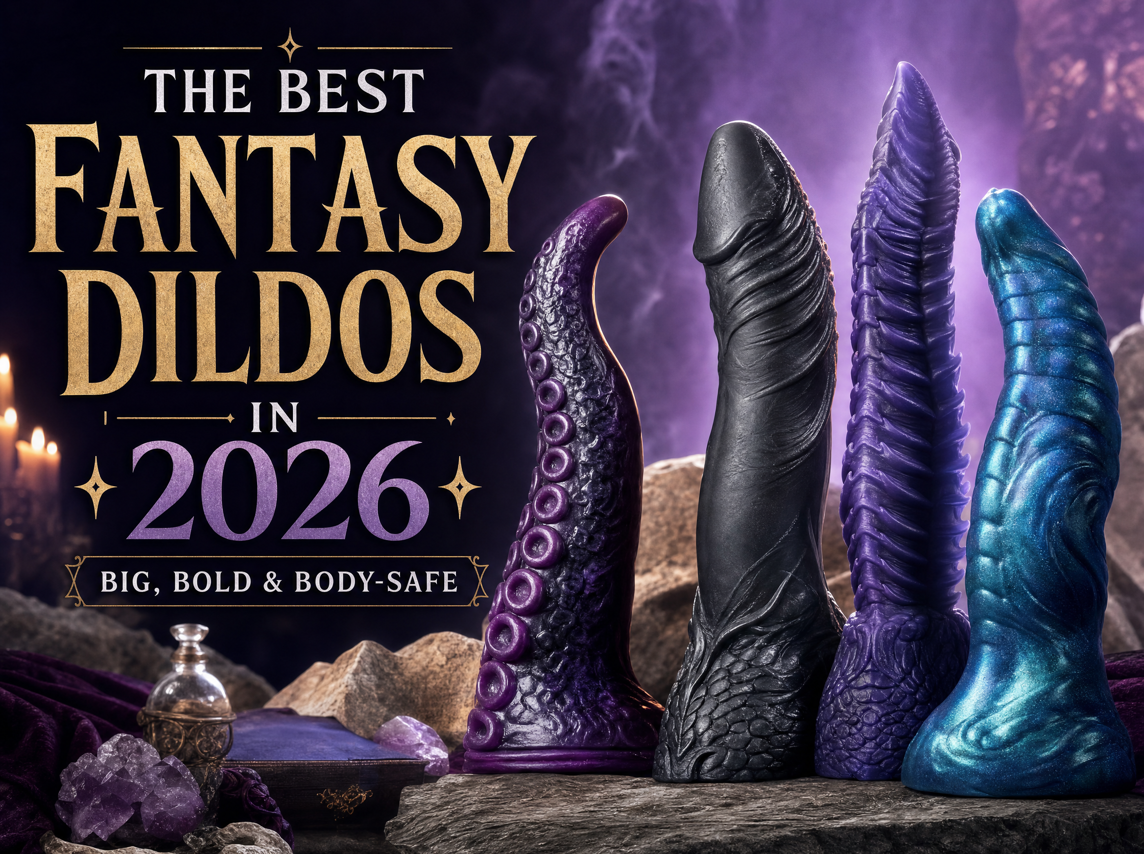 The Best Fantasy Dildos in 2026: Big, Bold & Body-Safe