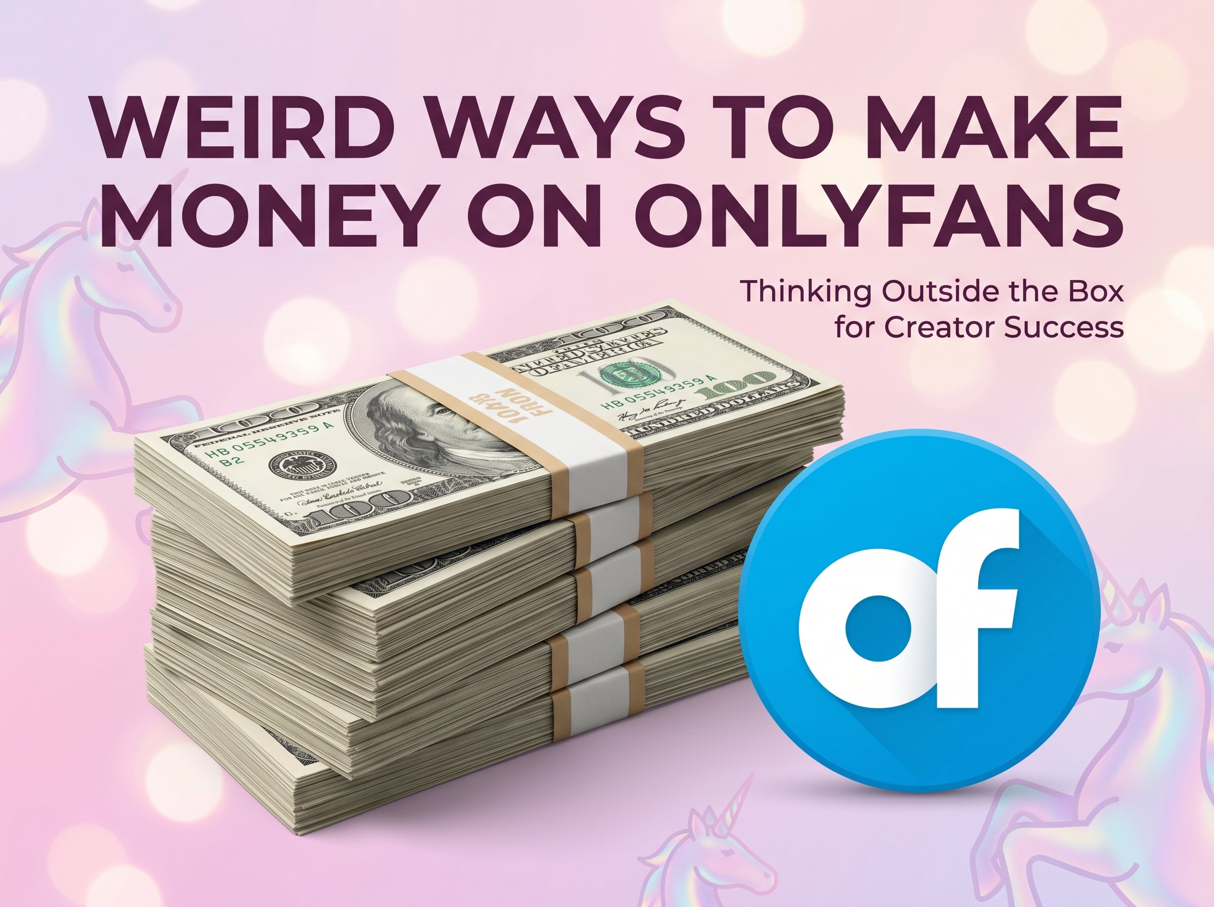 Weird Ways to Make Money on OnlyFans That Actually Work