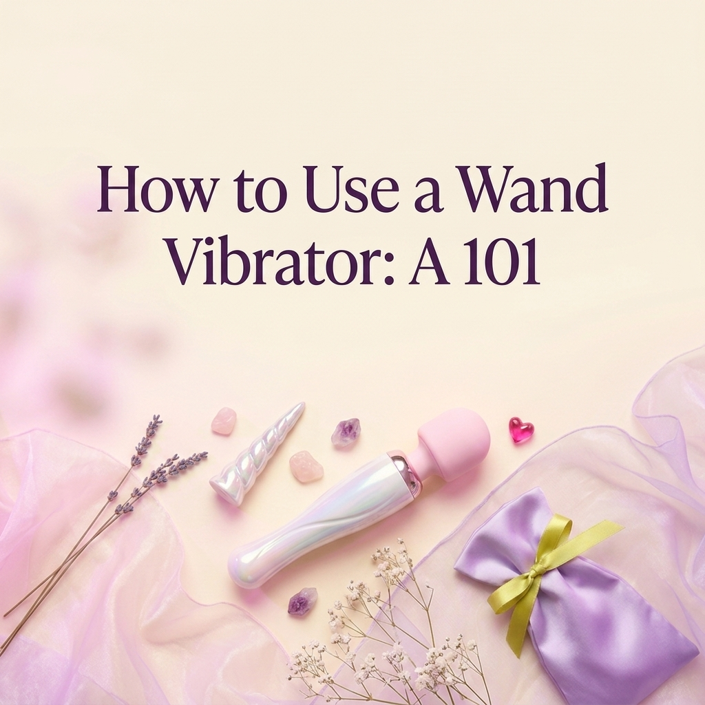 How to Use a Wand Vibrator - The White Unicorn