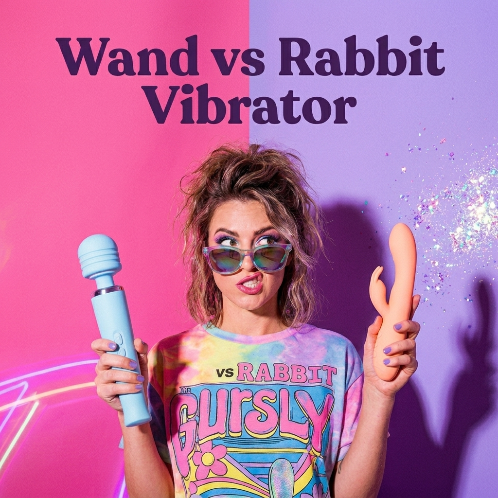 Wand vs Rabbit Vibrator - The White Unicorn