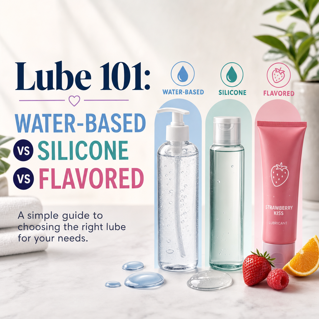 Lube 101: Water-Based vs Silicone vs Flavored
