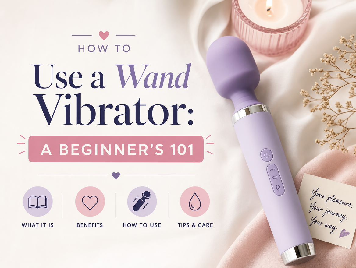 How to Use a Wand Vibrator: A Beginner's 101