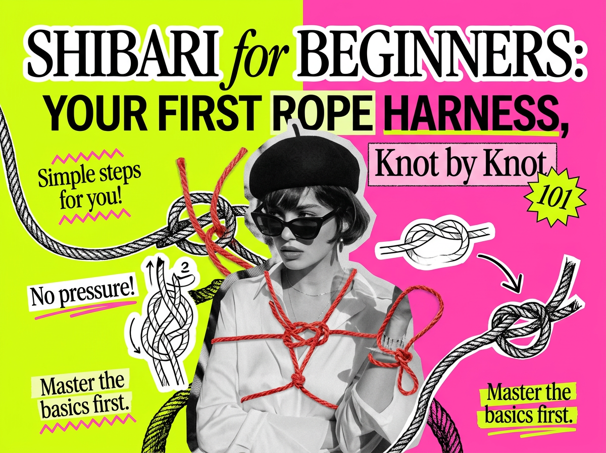 Shibari for Beginners blog cover