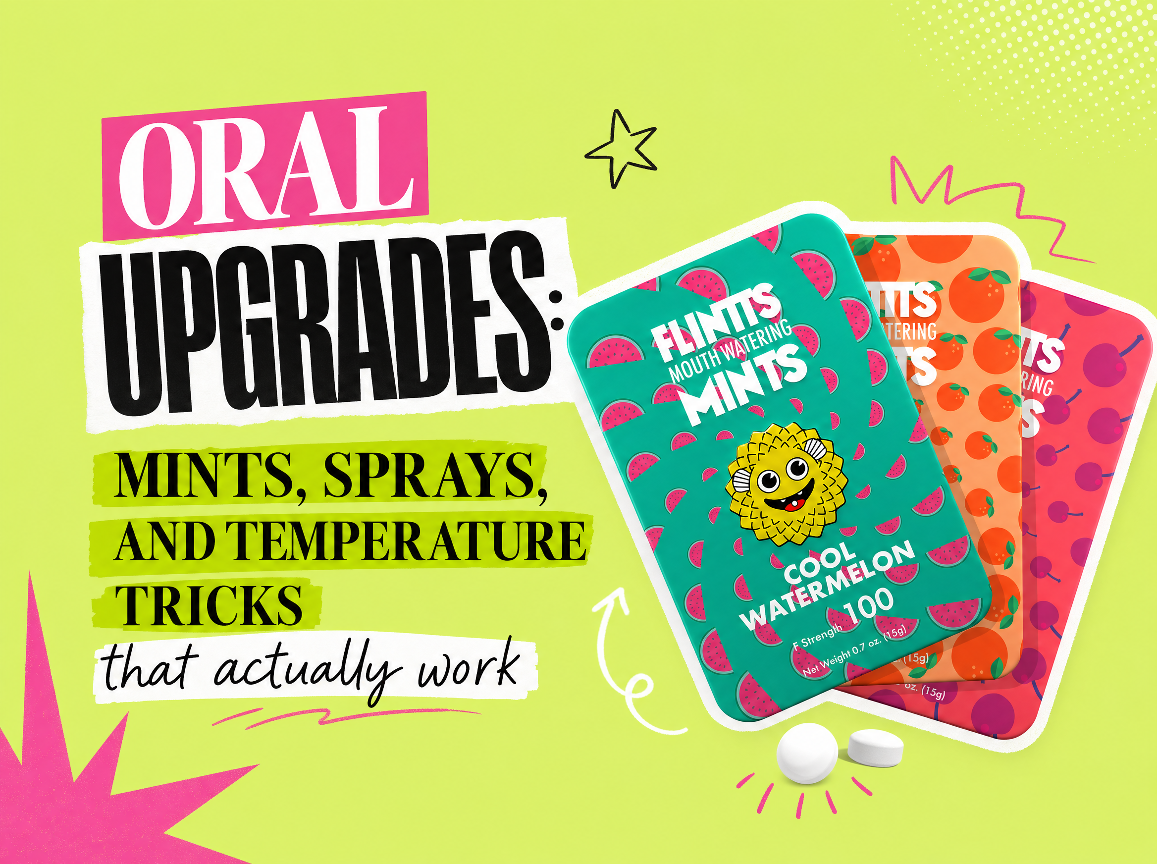 Oral sex upgrades mints sprays and temperature tricks
