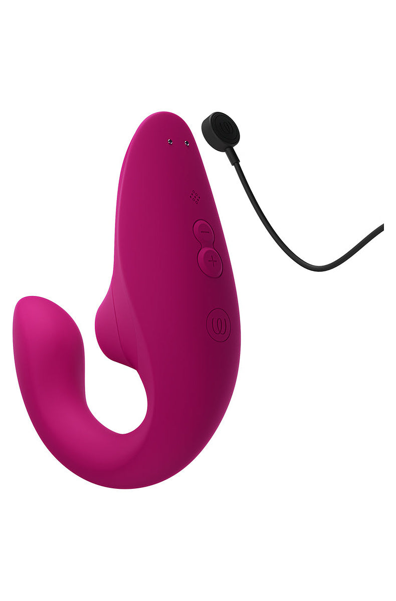 Vibrant Pink Blend with the magnetic USB charging cable attached.