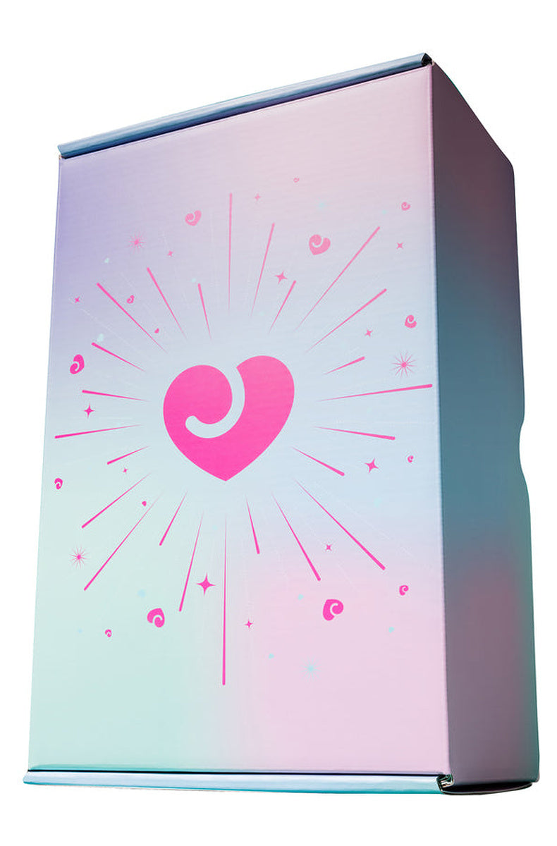24 day sex toy advent calendar box, angled side view