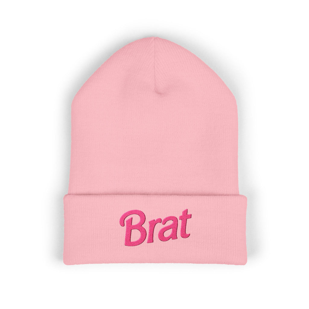 pink brat hat