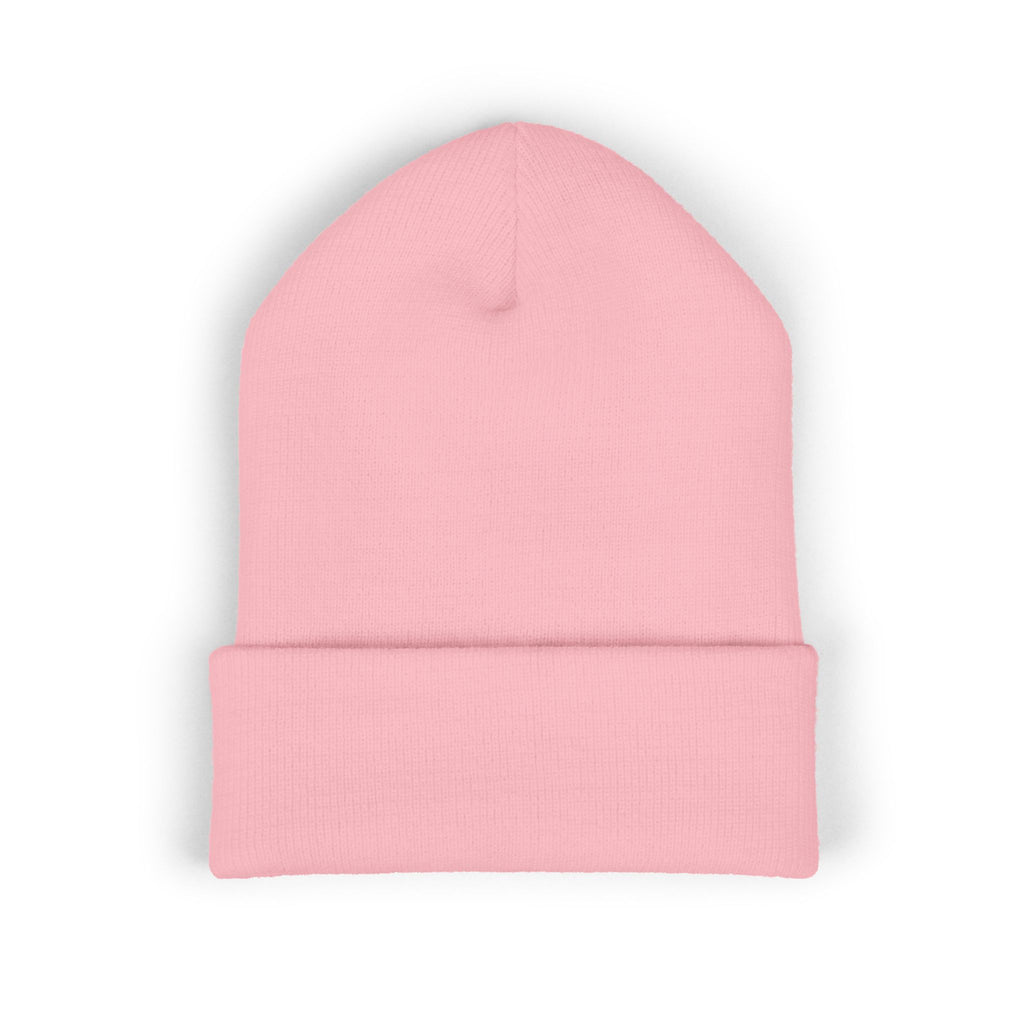 pink winter hat