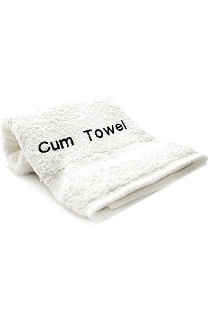 cum towel