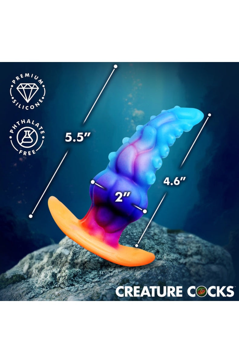 Dimensional view showing 5.5" total length, 4.6" insertable length, and 2" width measurements