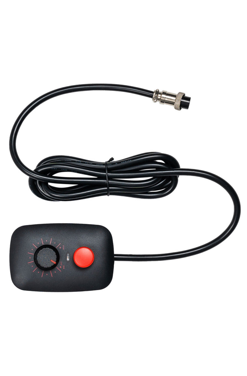 Lovense Sex Machine motor with attachment installed and angled for thrusting demonstration.