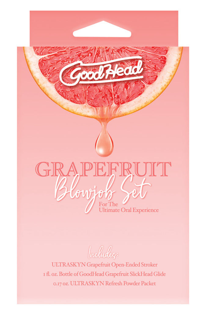 grapefruit blow job set