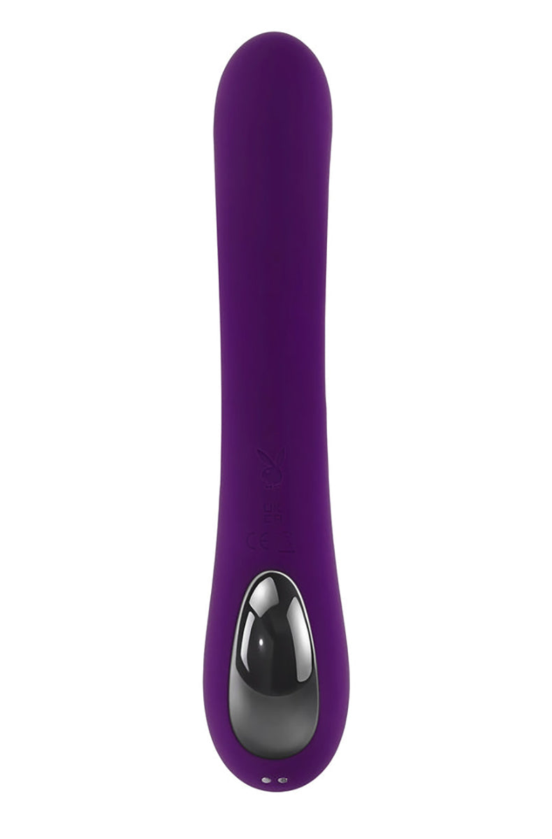 Additional view of playboy snail rabbit vibrator, product photo on white background.