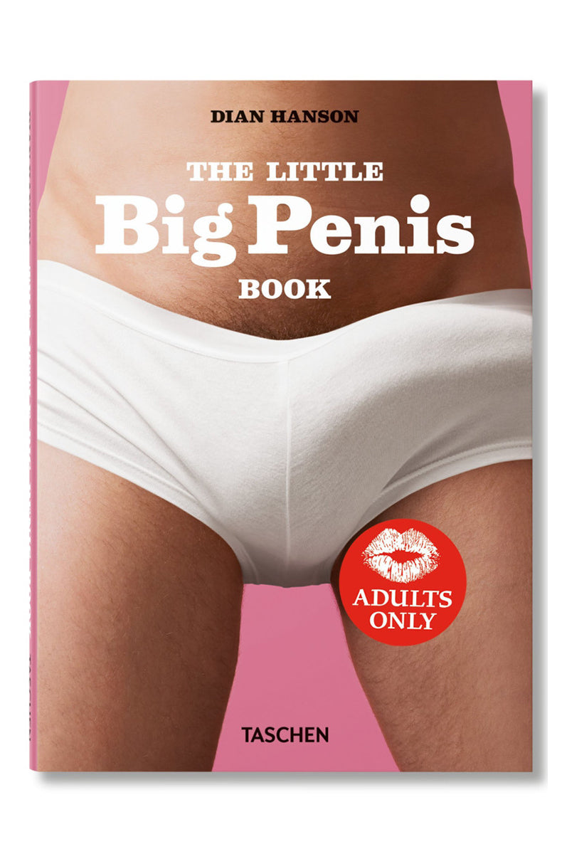 Cover of The Little Big Penis Book by Taschen showing photography-style cover imagery in compact book format.