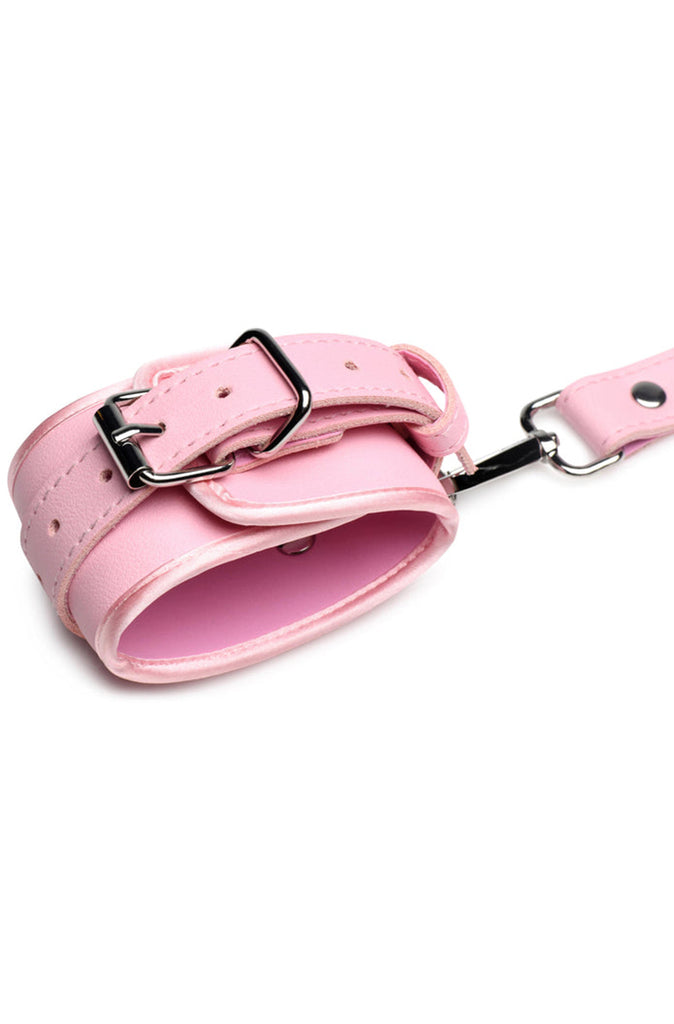 bdsm harness with bows