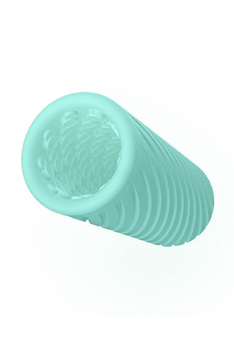 Angled view into the Arcwave Ghost sleeve showing the textured interior opening