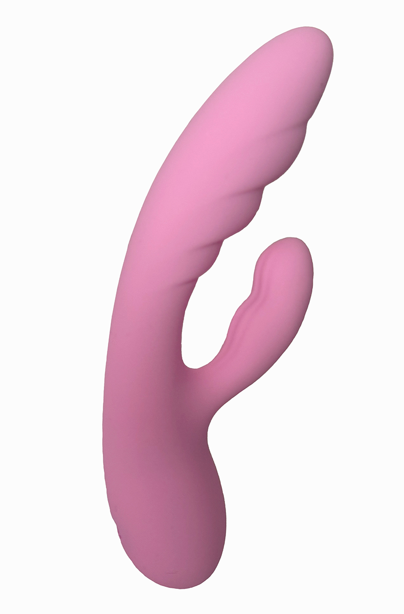 luxury holographic slut travel bag with pink vibrator and accessories