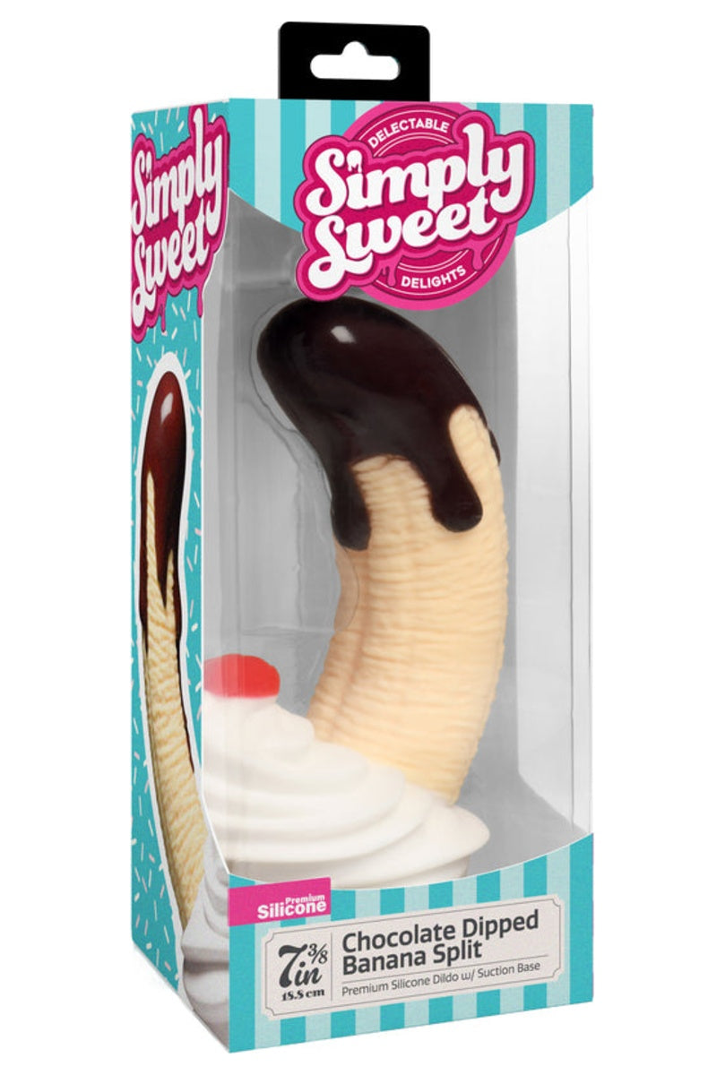 Retail box for the banana split dildo