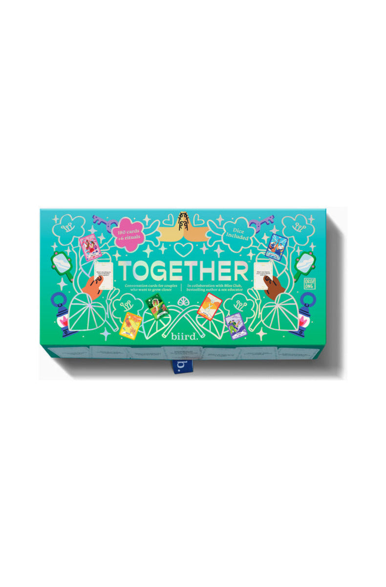 Biird x Jouissance Club Together couples card game keepsake box