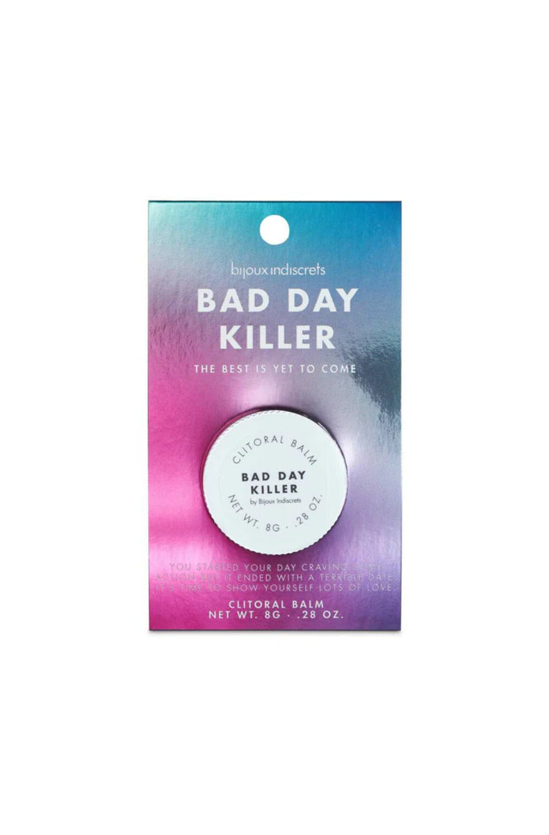 Bijoux Clitherapy Bad Day Killer warming clitoral balm retail package