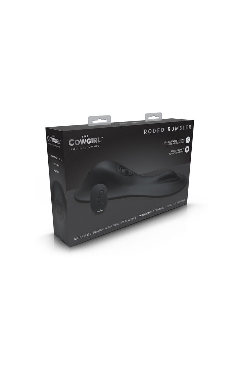 The Cowgirl Rodeo Rumbler premium sex machine packaging box
