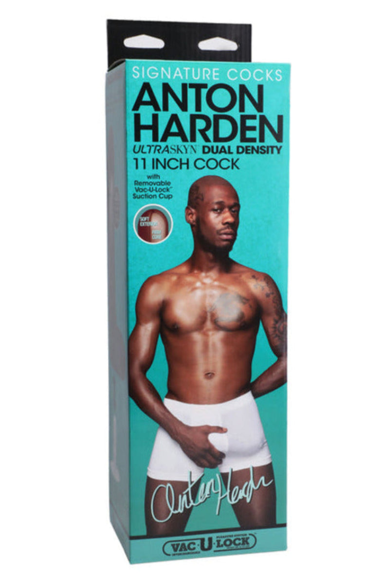 Doc Johnson Signature Cocks Anton Harden 11 inch dildo retail package