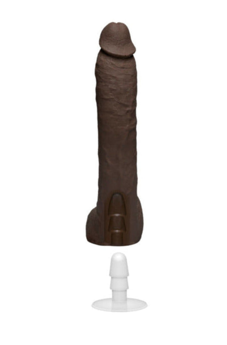 Isiah Maxwell dildo with removable Vac-U-Lock suction cup plug