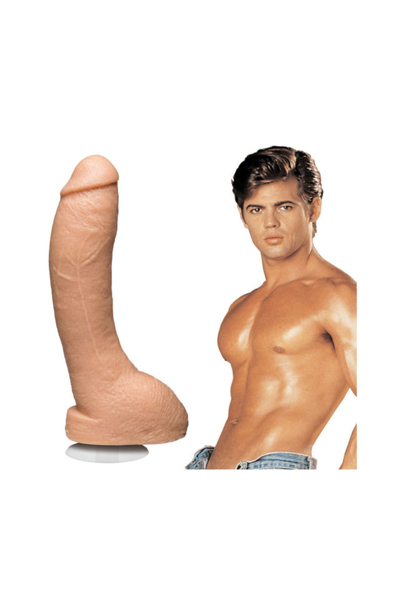 Jeff Stryker ULTRASKYN realistic dildo in skin tone with suction cup base