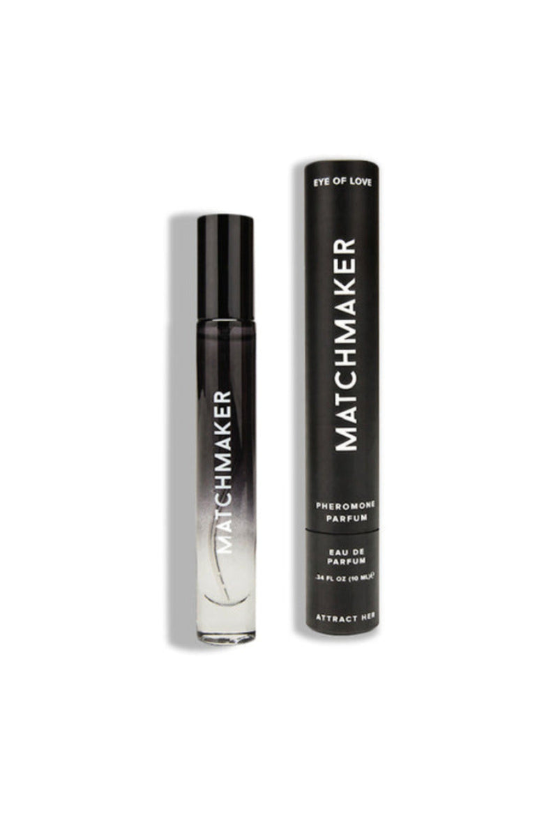 Eye of Love Matchmaker Black Diamond pheromone parfum bottle and box, Attract Her