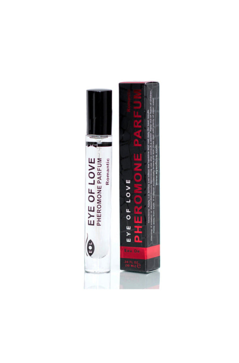 Eye of Love Romantic pheromone cologne bottle and box, Attract Her
