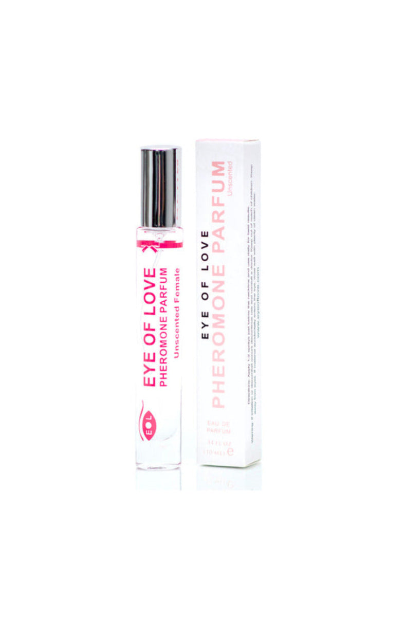 Eye of Love Unscented Female pheromone bottle and box, Attract Him