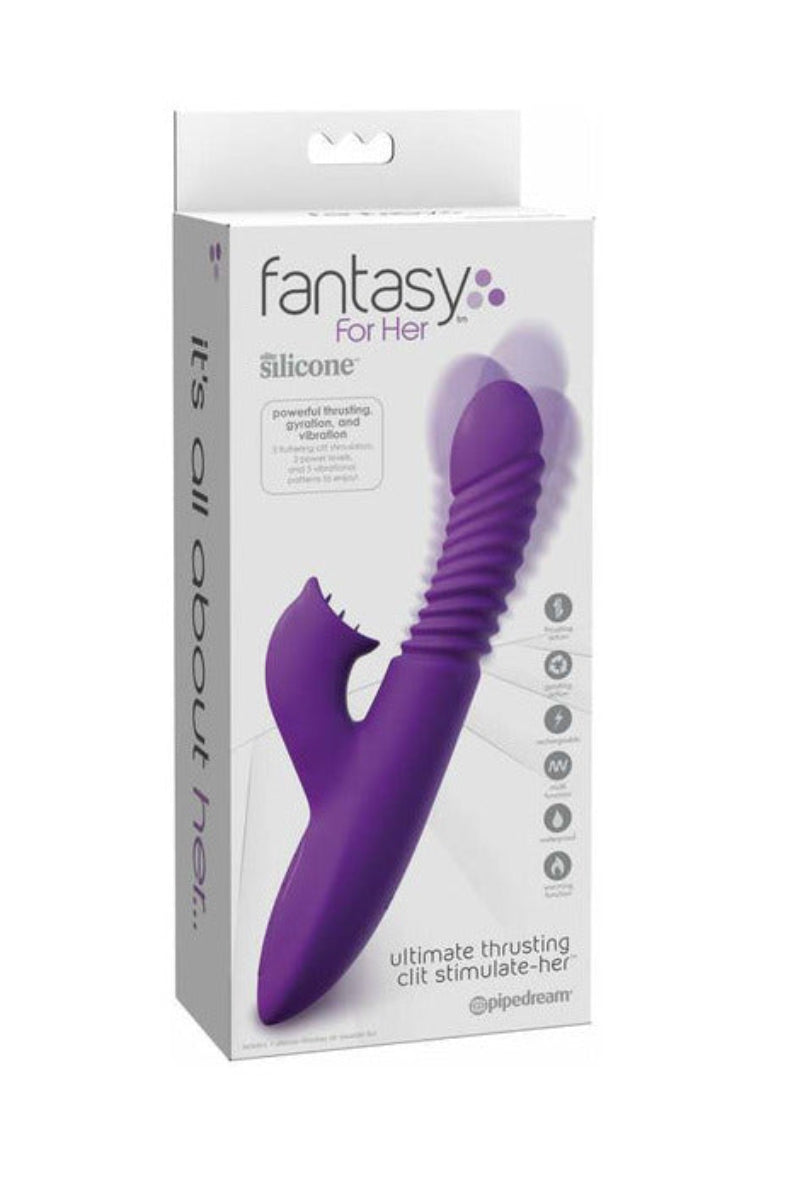 Fantasy For Her Ultimate Thrusting Clit Stimulate-Her packaging box