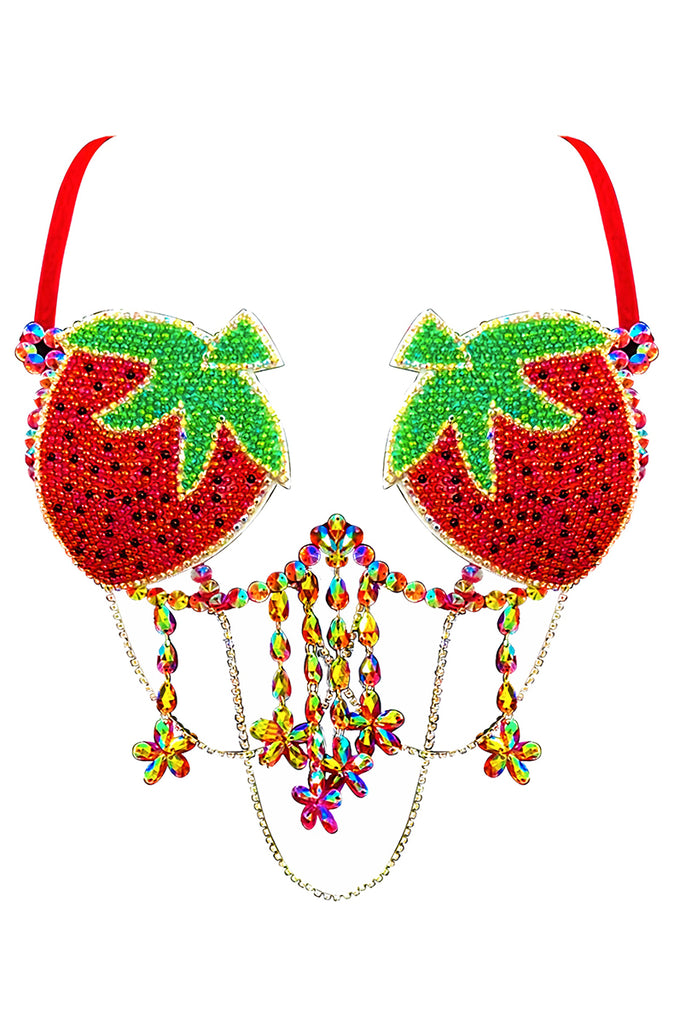 strawberry carnival bra