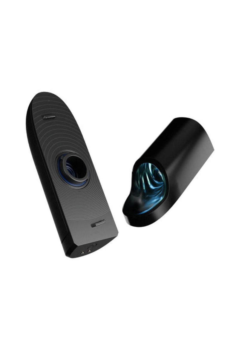 Arcwave Ion 2 twisted apart into two pieces showing the removable Pleasure Air sleeve