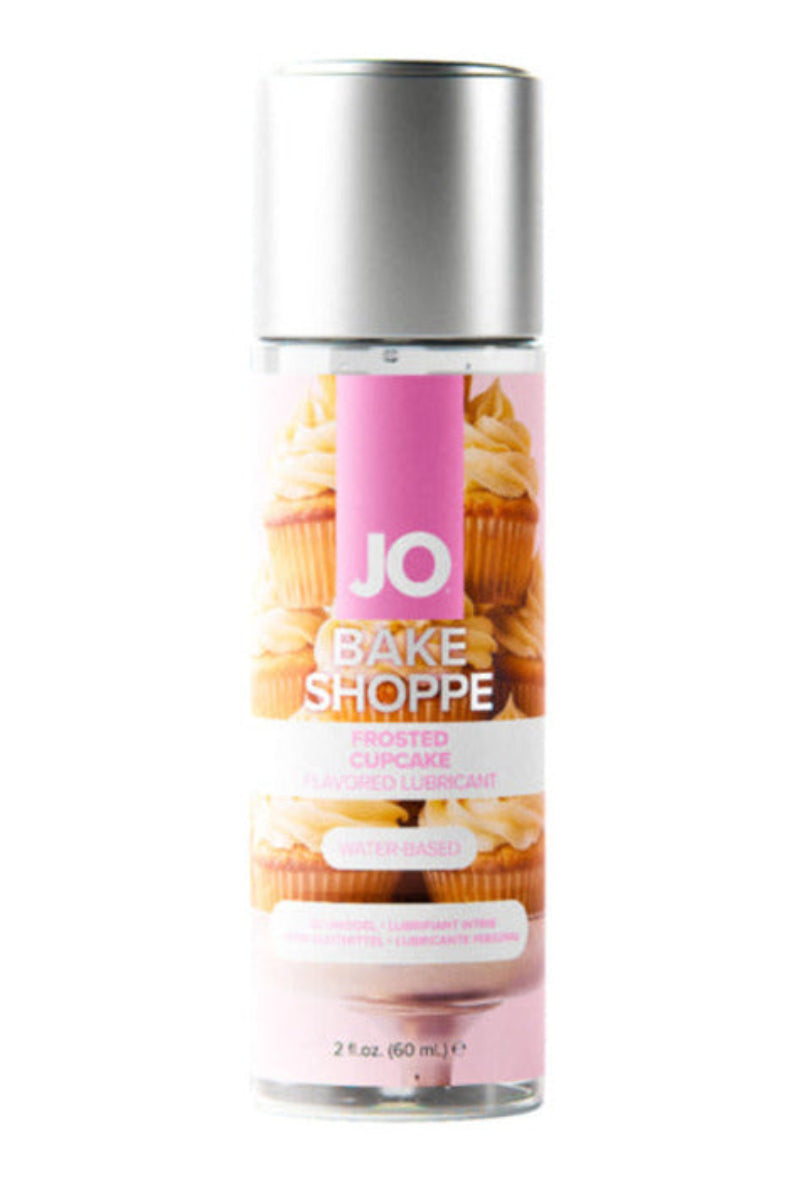 JO Bake Shoppe Frosted Cupcake flavored water-based lubricant 2 oz bottle