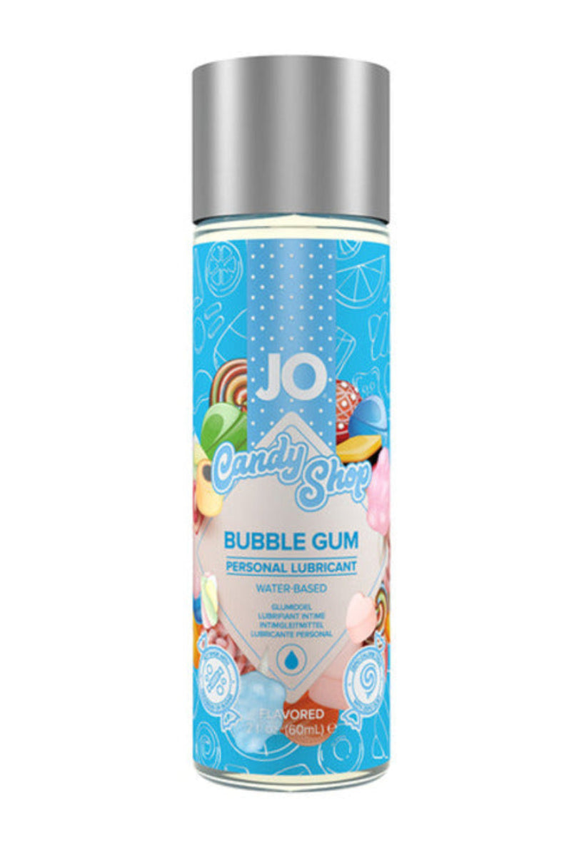 JO Candy Shop Bubble Gum flavored water-based lubricant 2 oz bottle