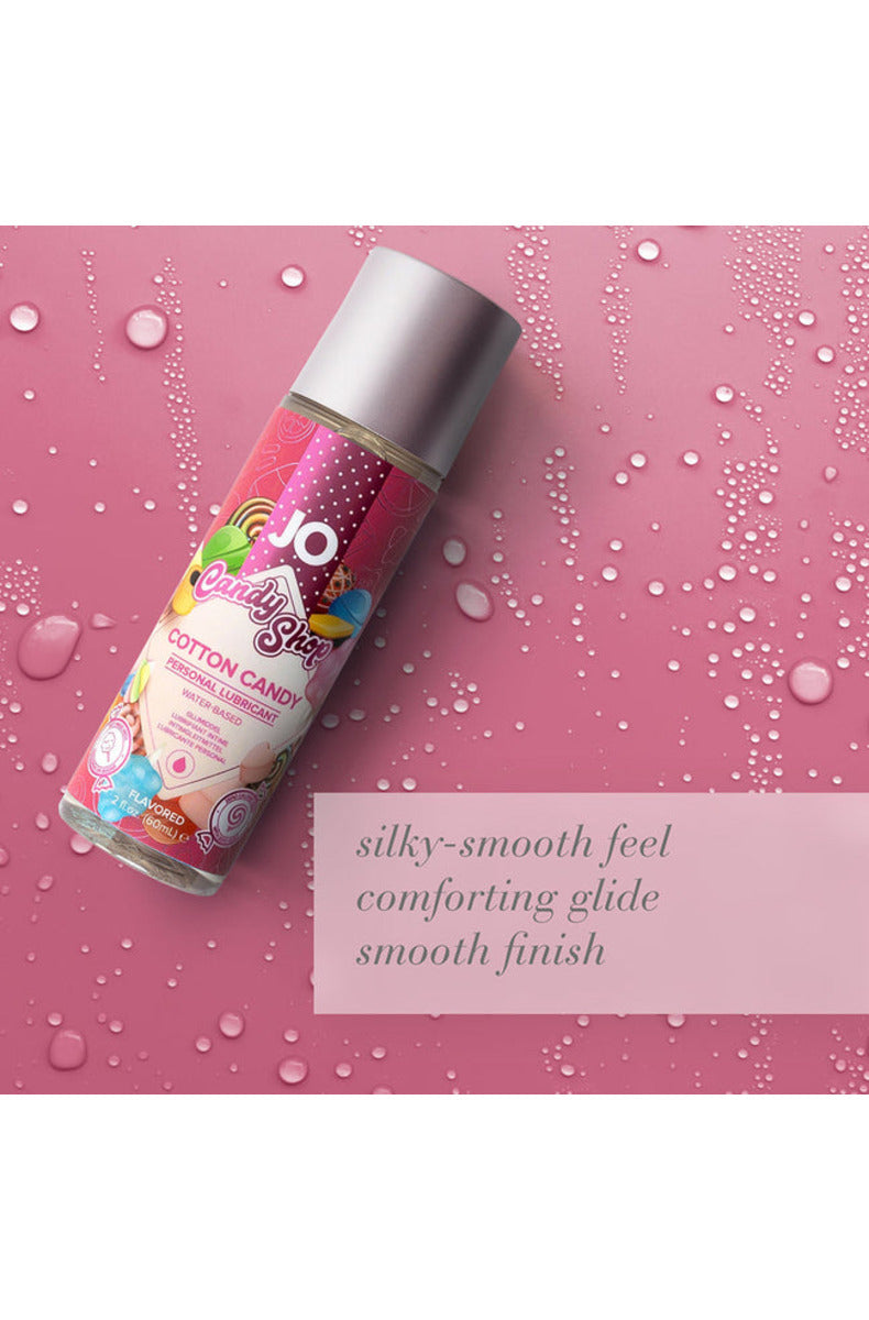 JO Candy Shop Cotton Candy lube with silky-smooth comforting glide
